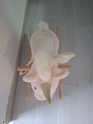 Balancín Unicornio Rosa