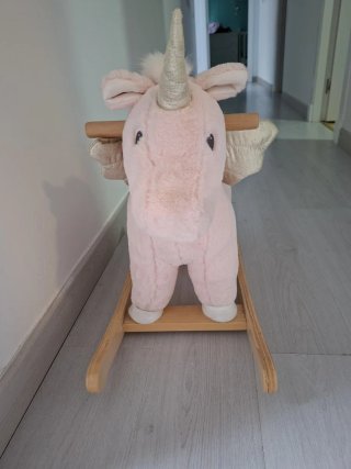 Balancín Unicornio Rosa