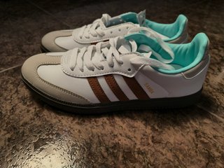 Adidas Samba Talla 39 Beige/Blanco. Nuevas
