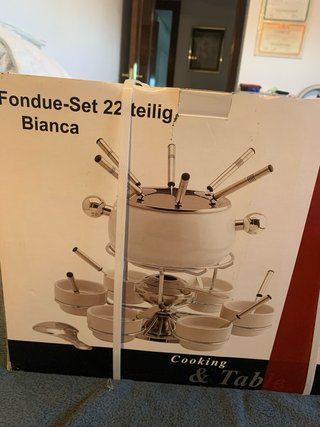 Set Fondue Bianca 22 piezas