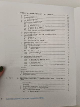 CURSO DE INTRODUCCIÓN A LA ECONOMÍA DE LA EMPRESA