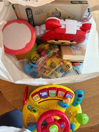 Bolsa de juguetes varios