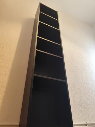 Librería IKEA BILLY Negra