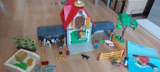 Playmobil Granja 4490 con Instrucciones