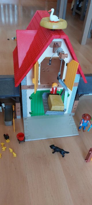 Playmobil Granja 4490 con Instrucciones