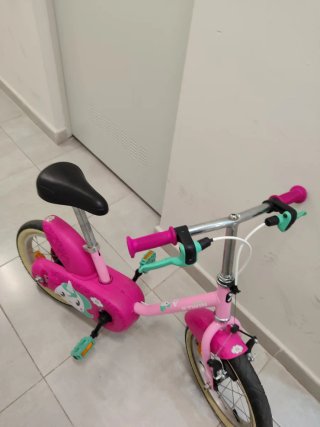 Bicicleta infantil 14 rosa