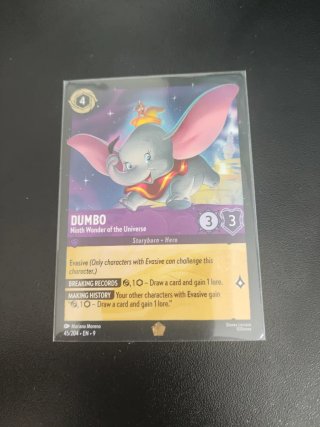 2x Dumbo Ninth wonder of the universe Lorcana TCG
