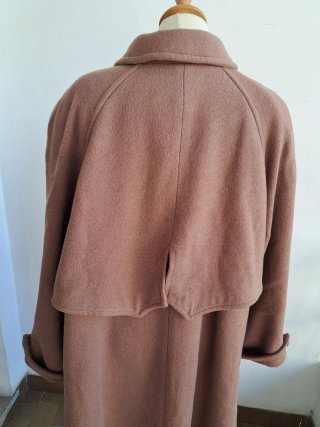 Cappotto Vintage Lana Cashmere Marrone