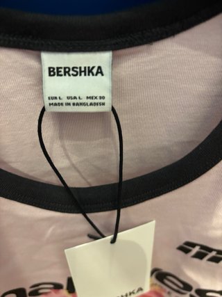 Lote Camisetas Bershka chica