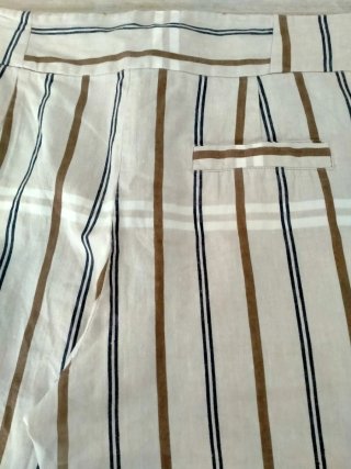 Pantalón de rayas mujer