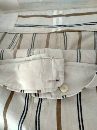Pantalón de rayas mujer