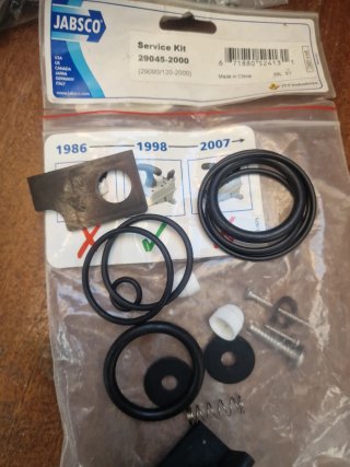 Kit JABSCO 29045-2000 WC Barco