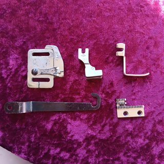 Lote Accesorios Máquina Coser SINGER Vintage
