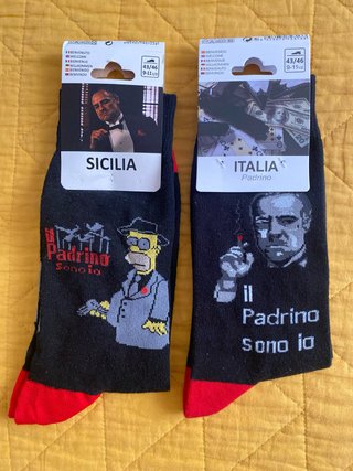 Calcetines El Padrino Italia Sicilia