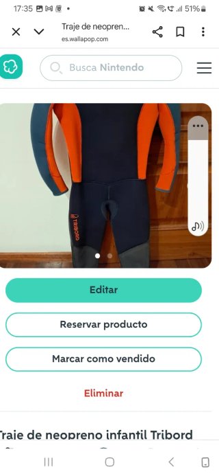 Traje de neopreno infantil Tribord