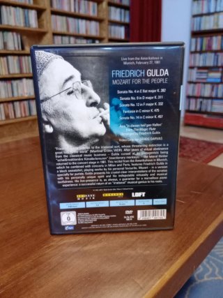 DVD Friedrich Gulda Mozart para el Pueblo