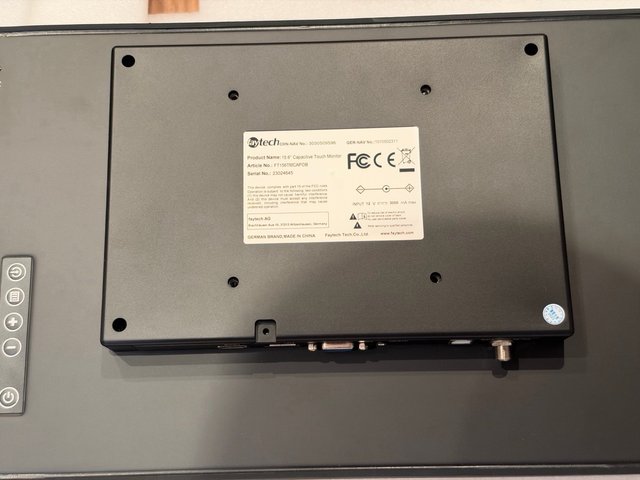Monitor Faytech FT156TMBCAP Negro/Plata OPORTUNIDA