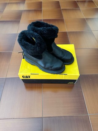 Stivaletti CAT Bruiser Scrunch Neri Tg 38