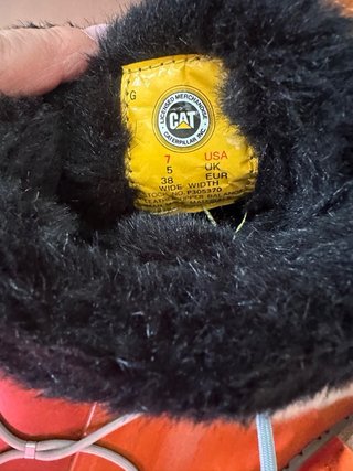 Stivaletti CAT Bruiser Scrunch Neri Tg 38
