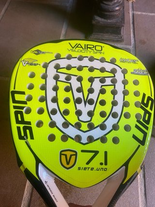 Pala de pádel Vairo Velocity Spin 7.1