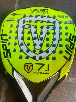 Pala de pádel Vairo Velocity Spin 7.1