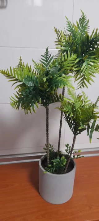 Planta artificial palmera decorativa