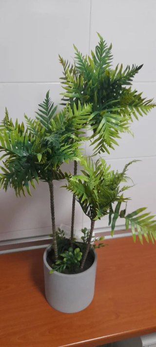 Planta artificial palmera decorativa