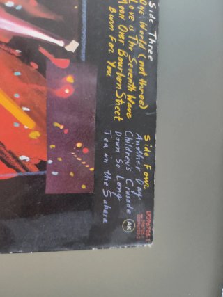Vinilo Sting Bring on the Night