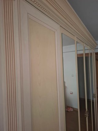 Habitacion completa madera vintage 6 puertas