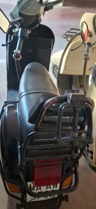 Vespa Tx 200 Negra