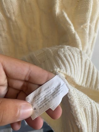 Maglione dolcevita Officine Nazzaro panna