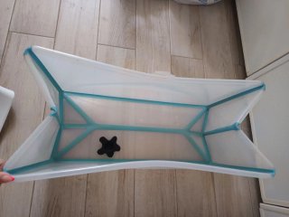 Bañera bebé con silla portátil