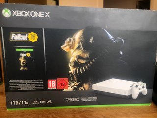 Xbox One X Blanca Edición Fallout 76