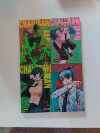 Chainsaw Man Un perro y una motosierra