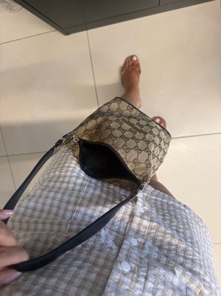 Borsetta Gucci Beige/Marrone