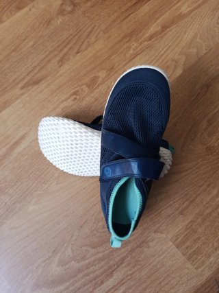 Cangrejeras azules y turquesa
