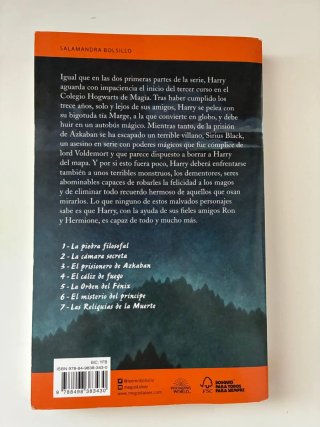 HARRY POTTER Y EL PRISIONERO DE AZKABAN