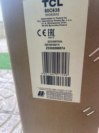TCL 50C635 - 50 pulgadas QLED 4K Google TV 2022