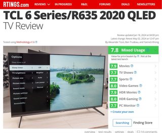 TCL 50C635 - 50 pulgadas QLED 4K Google TV 2022