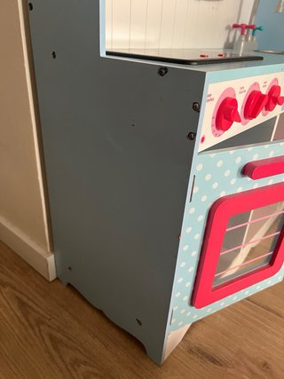 Cocinita infantil de madera grande