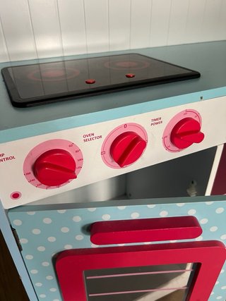 Cocinita infantil de madera grande