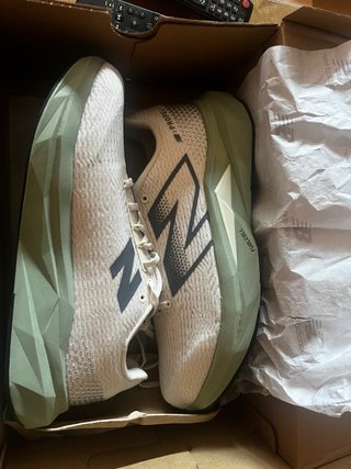 Zapatillas New Balance Running Verde/Blanco