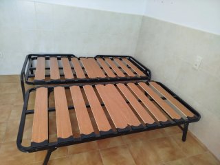 Cama nido twin 90cm con colchón