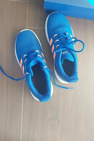 Scarpe Adidas Blu/Arancio Taglia 38,5