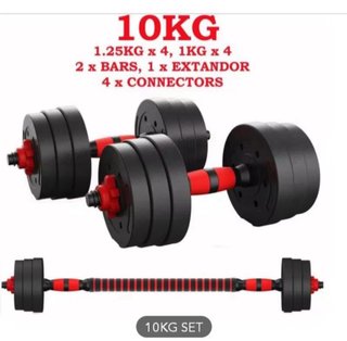Juego Mancuernas 10kg Pesas Ajustables