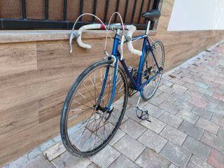 Bicicleta Carretera Clásica Vintage Azul