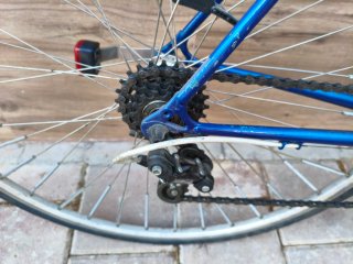 Bicicleta Carretera Clásica Vintage Azul