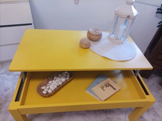 MESA DE MADERA ELEVABLE
