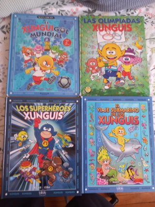 Lote 15 comic colección Los Xunguis