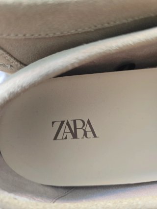 Mocasines Zara Beige